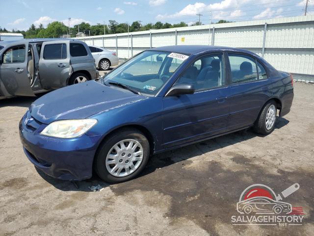 2HGES16544H569817 2004 HONDA CIVIC photo no. 5
