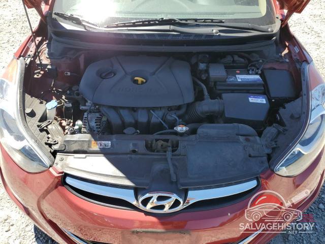 KMHDH4AE6CU294668 2012 HYUNDAI ELANTRA photo no. 11
