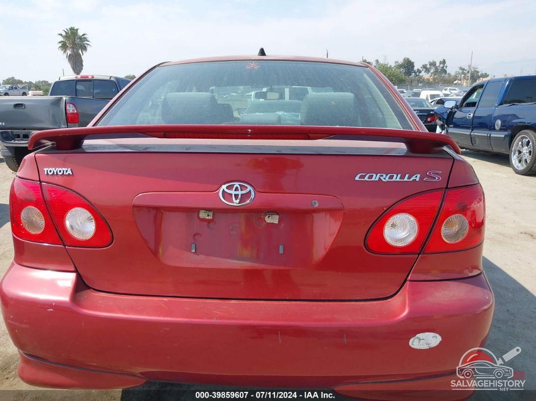 1NXBR32E98Z945313 2008 TOYOTA COROLLA photo no. 6