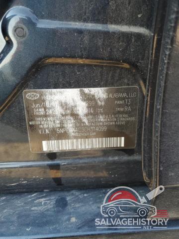 5NPEB4AC3CH314099 2012 HYUNDAI SONATA photo no. 12