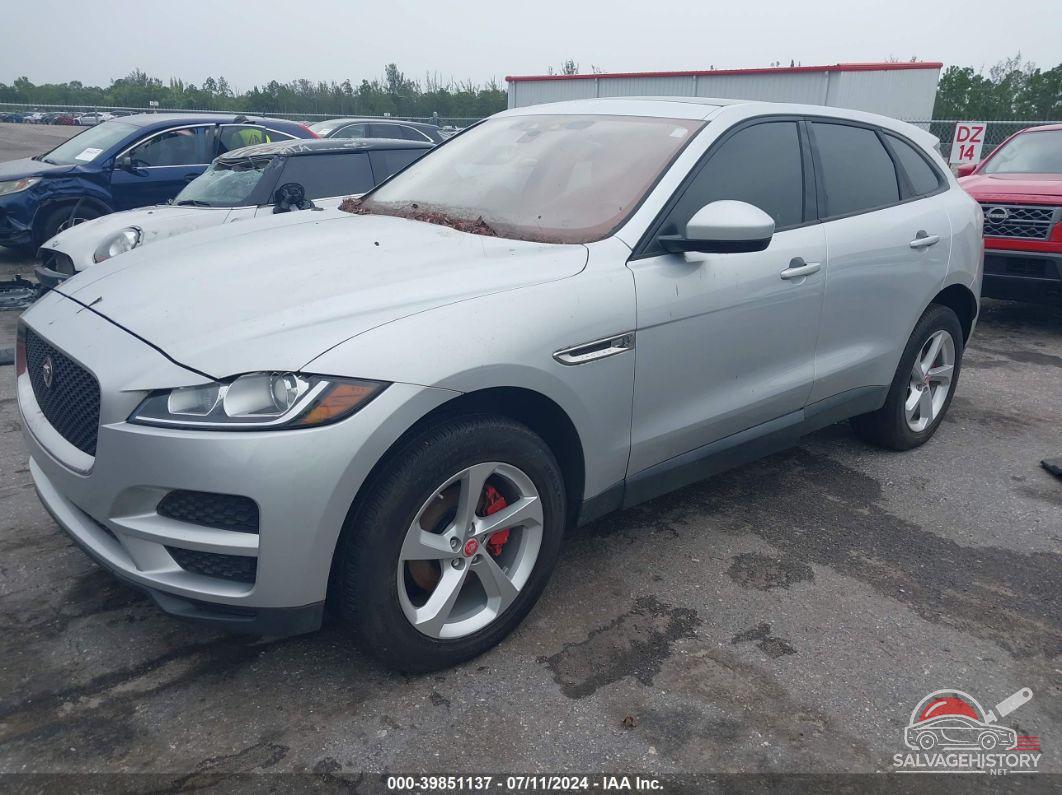 SADCJ2FX2JA268493 2018 JAGUAR F-PACE photo no. 2