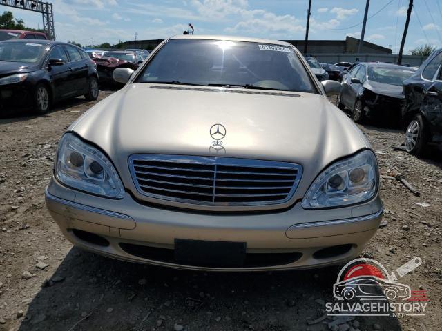 WDBNG70J32A313672 2002 MERCEDES-BENZ S-CLASS photo no. 5