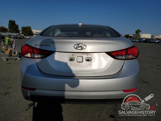 5NPDH4AE2GH730260 2016 HYUNDAI ELANTRA photo no. 6