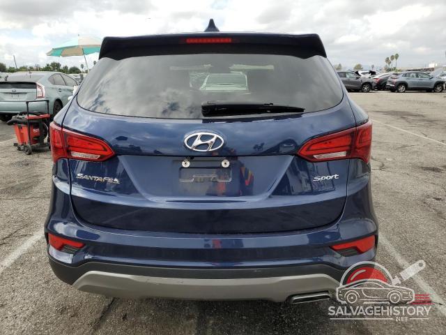 5XYZT3LB1HG448881 2017 HYUNDAI SANTA FE photo no. 6