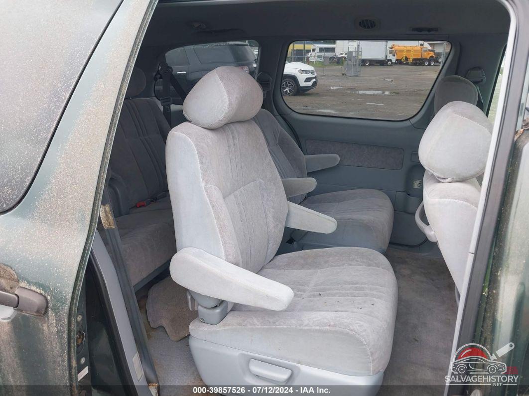 4T3ZF13C0YU261055 2000 TOYOTA SIENNA photo no. 8