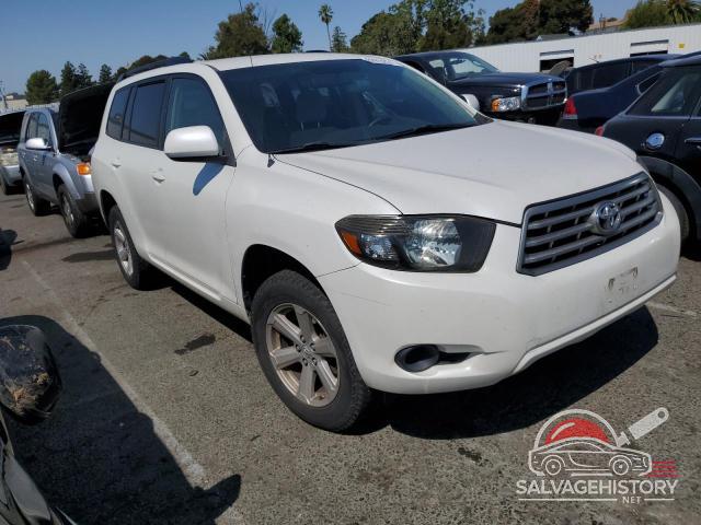 JTEES41A582021453 2008 TOYOTA HIGHLANDER photo no. 4