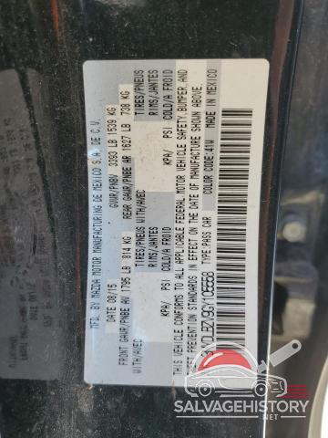 3MYDLBZV9GY105558 2016 TOYOTA SCION photo no. 12
