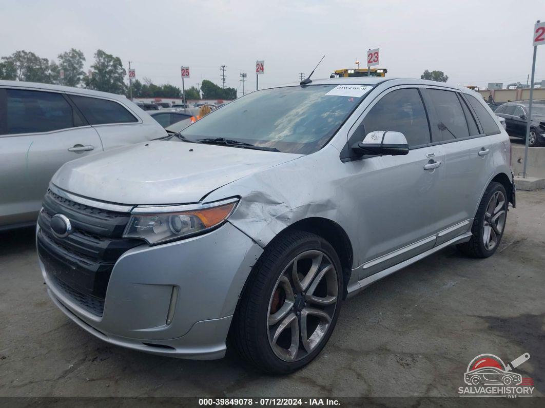 2FMDK3AK0DBC30196 2013 FORD EDGE photo no. 2