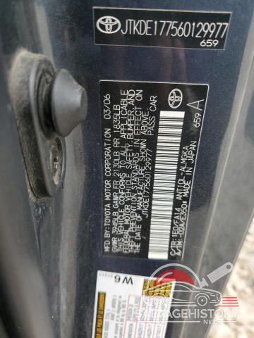 JTKDE177560129977 2006 TOYOTA SCION photo no. 13