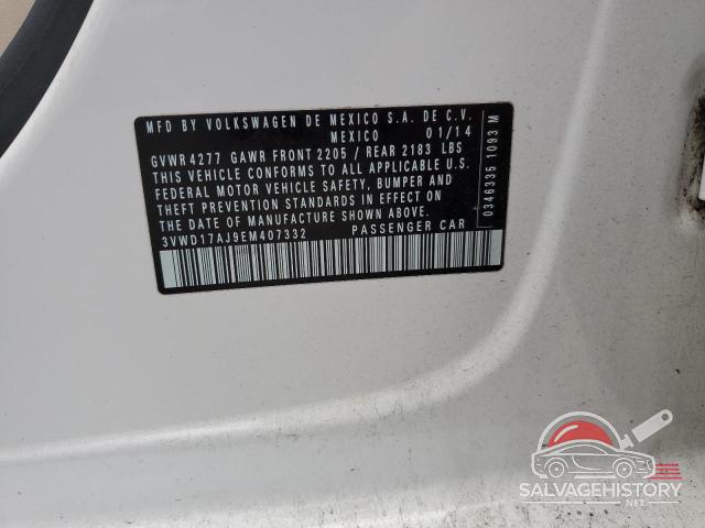3VWD17AJ9EM407332 2014 VOLKSWAGEN JETTA photo no. 13