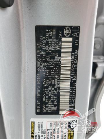 2T1KR32E15C550426 2005 TOYOTA COROLLA photo no. 12