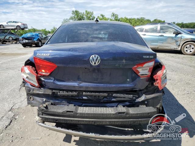 1VWBN7A34DC114659 2013 VOLKSWAGEN PASSAT photo no. 6