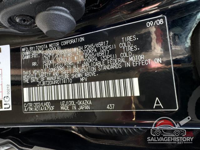 JTJBT20X490174110 2009 LEXUS GX photo no. 14