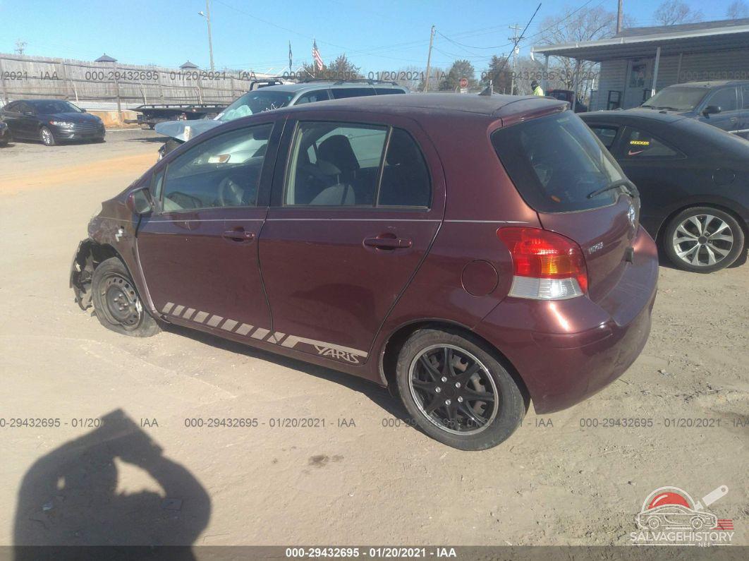 JTDKT4K33A5279883 2010 TOYOTA YARIS photo no. 3