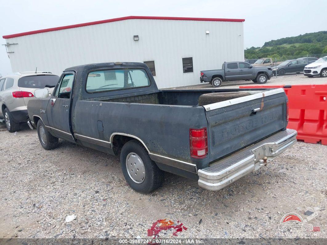 1B7FE06XXKS094184 1989 DODGE D-SERIES photo no. 3
