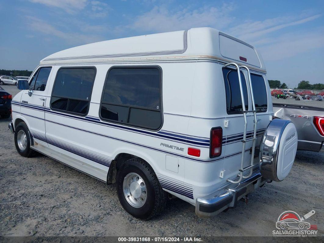 2B6HB21Y3MK453454 1991 DODGE RAM VAN photo no. 3