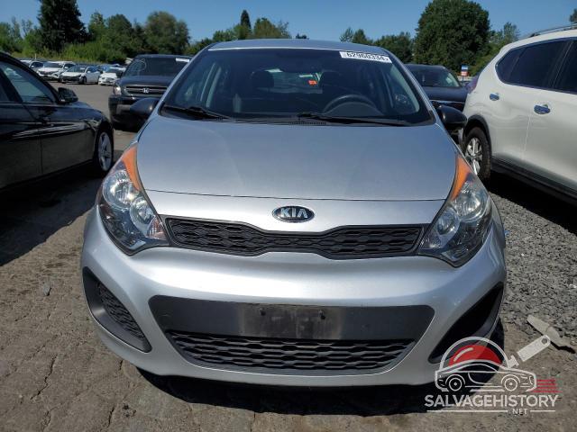 KNADM5A30D6192211 2013 KIA RIO photo no. 5