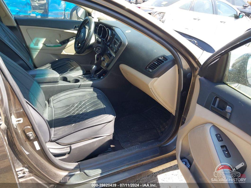 KNAGM4A72B5116129 2011 KIA OPTIMA photo no. 5
