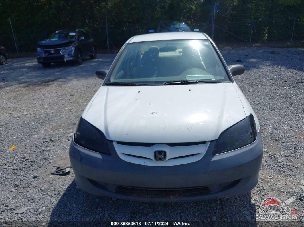 2HGES16585H523327 2005 HONDA CIVIC photo no. 6