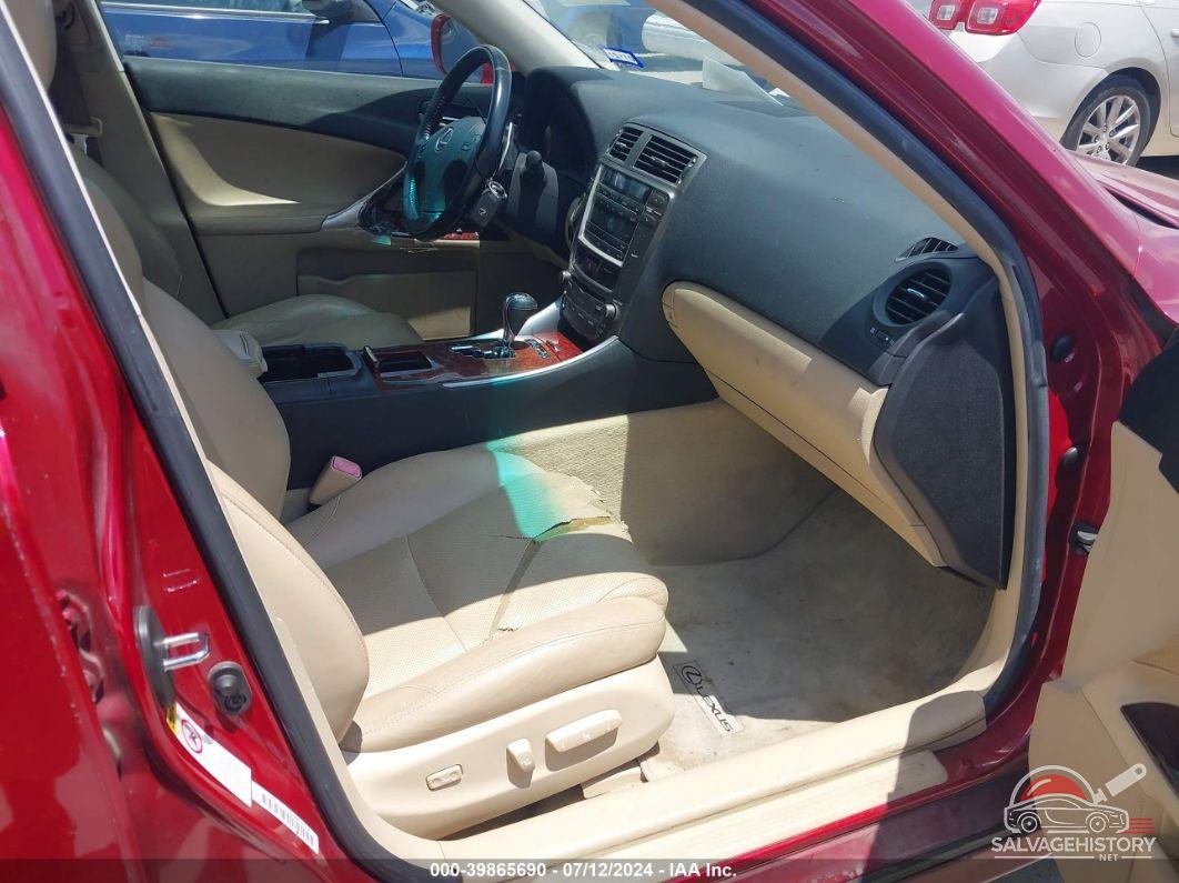 JTHBK262272033232 2007 LEXUS IS 250 photo no. 5