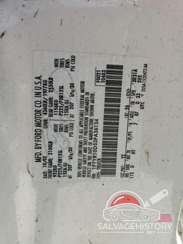 1FTYR10D53PA36134 2003 FORD RANGER photo no. 12