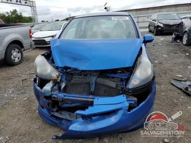 JHMGD38687S033225 2007 HONDA FIT photo no. 5