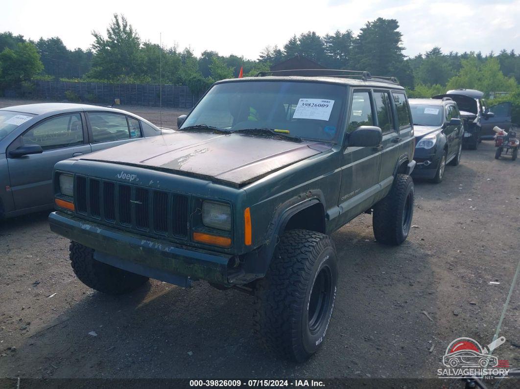 1J4FF48S01L536396 2001 JEEP CHEROKEE photo no. 2