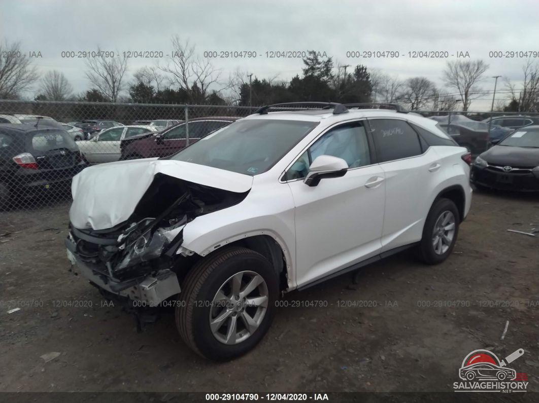 JTJBZMCA5G2002638 2016 LEXUS RX 350 photo no. 2