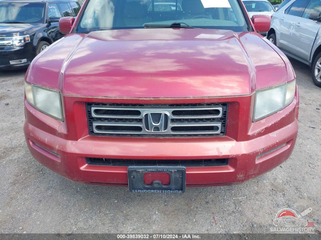 2HJYK16586H542307 2006 HONDA RIDGELINE photo no. 6