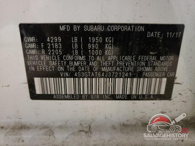 4S3GTAT64J3721241 2018 SUBARU IMPREZA photo no. 12