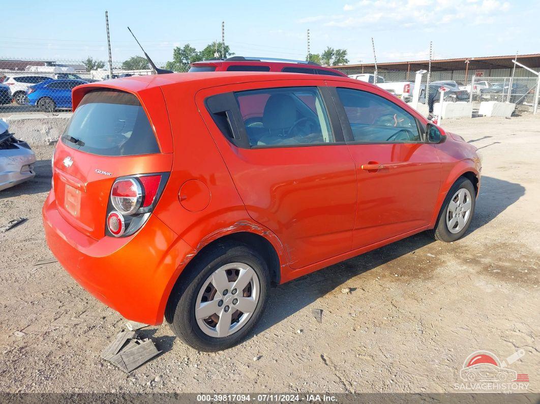1G1JA6SG1D4138443 2013 CHEVROLET SONIC photo no. 4