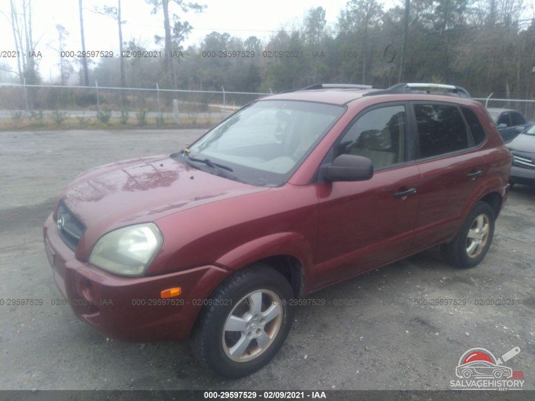 KM8JM12BX5U122051 2005 HYUNDAI TUCSON photo no. 2