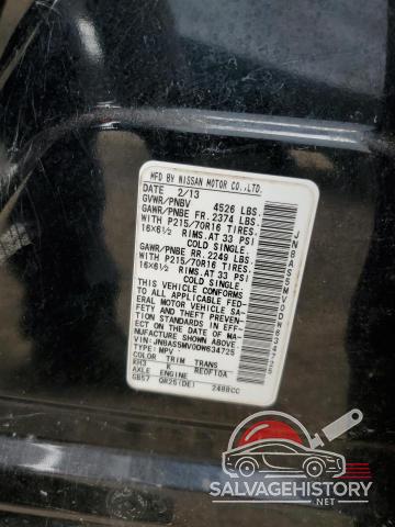 JN8AS5MV0DW634725 2013 NISSAN ROGUE photo no. 13