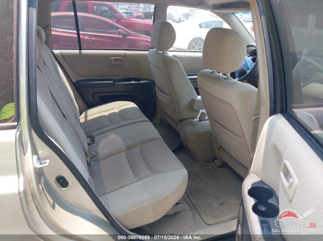 JTEGD21A520046542 2002 TOYOTA HIGHLANDER photo no. 8