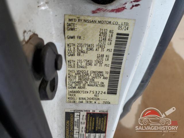 1N6BD0CT1EN753224 2014 NISSAN FRONTIER photo no. 12