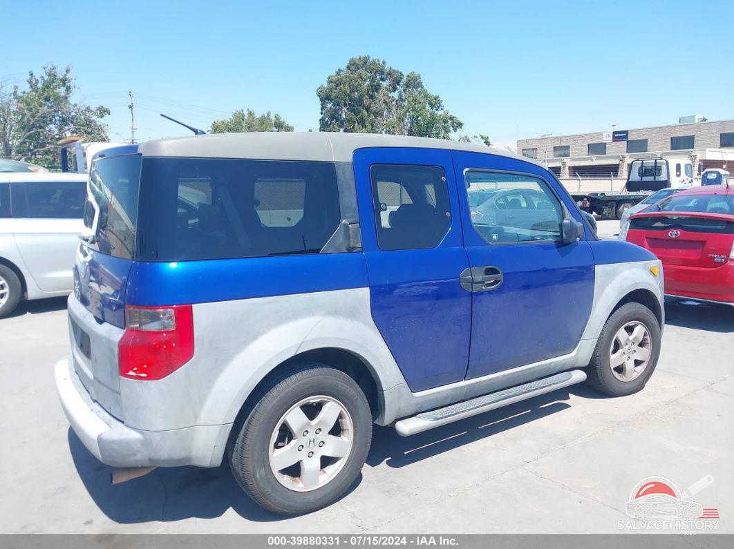 5J6YH28654L005791 2004 HONDA ELEMENT photo no. 4