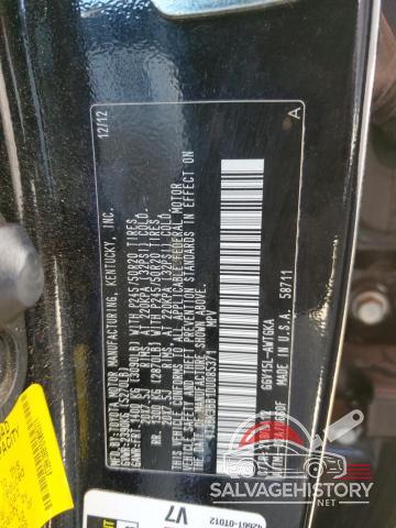 4T3BK3BB1DU085371 2013 TOYOTA VENZA photo no. 14