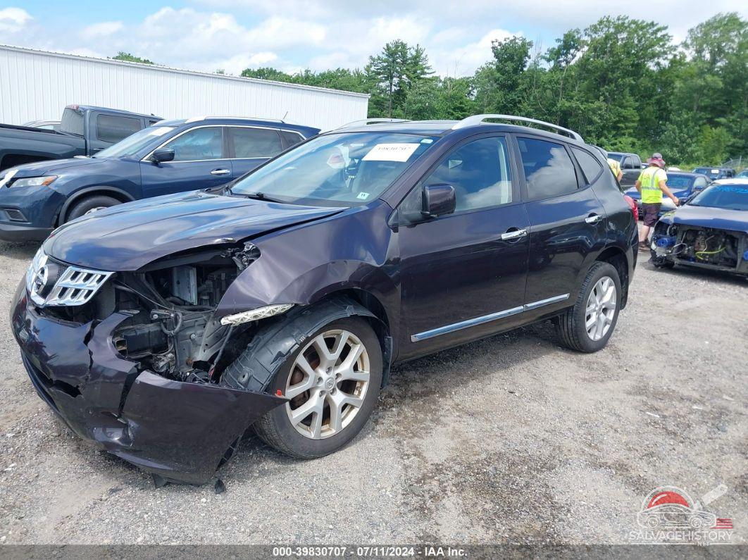 JN8AS5MVXCW411980 2012 NISSAN ROGUE photo no. 2