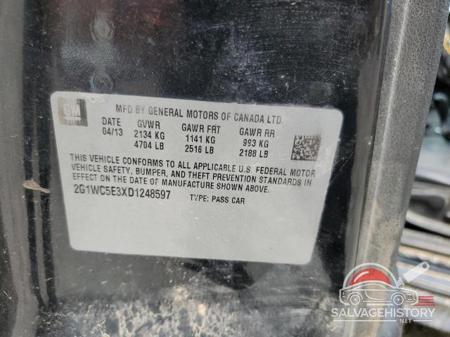 2G1WC5E3XD1248597 2013 CHEVROLET IMPALA photo no. 12