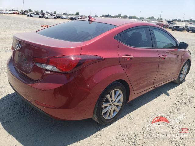 5NPDH4AE2FH582996 2015 HYUNDAI ELANTRA photo no. 3