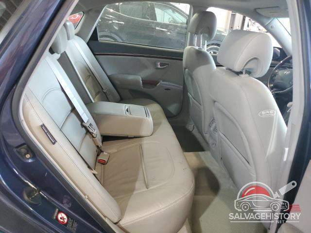 KMHFC46F67A149050 2007 HYUNDAI AZERA photo no. 10
