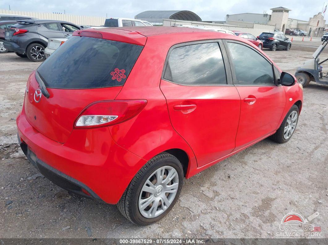 JM1DE1KZ7C0145240 2012 MAZDA MAZDA2 photo no. 4
