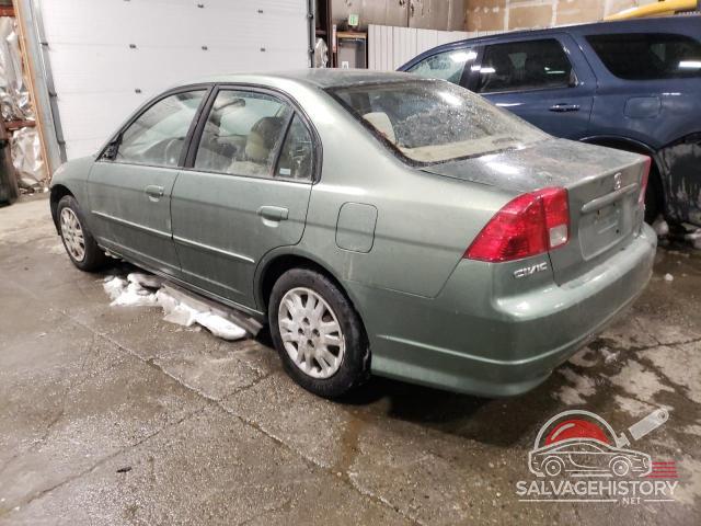 2HGES16614H546245 2004 HONDA CIVIC photo no. 2