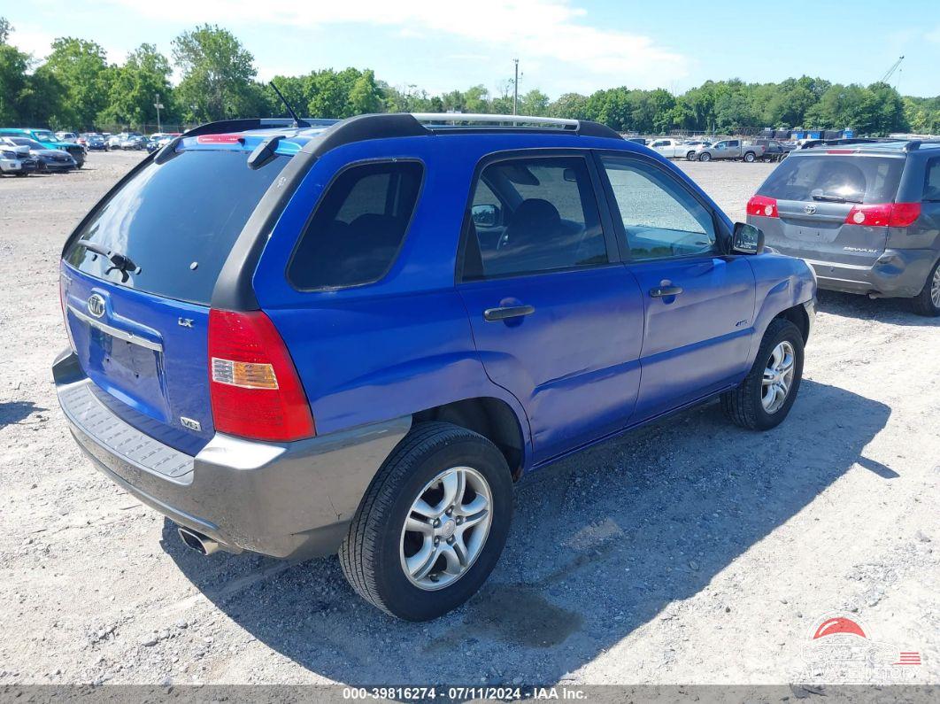 KNDJE723087477309 2008 KIA SPORTAGE photo no. 4