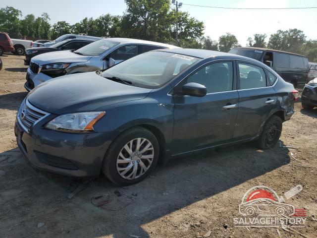 3N1AB7AP4FY242911 2015 NISSAN SENTRA photo no. 2