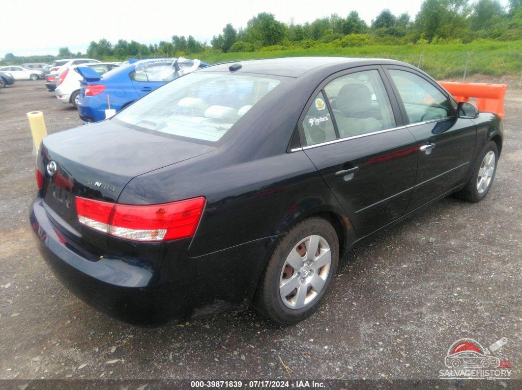 5NPET46C88H297863 2008 HYUNDAI SONATA photo no. 4