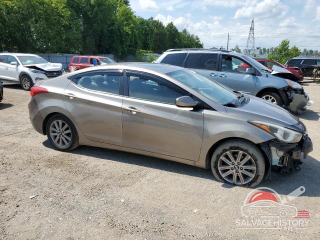 5NPDH4AE3EH463191 2014 HYUNDAI ELANTRA photo no. 4