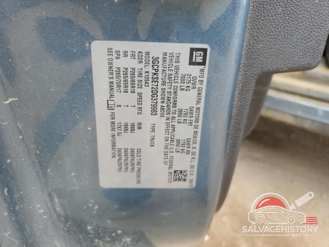 3GCPKSE72DG379983 2013 CHEVROLET ALL Models photo no. 12