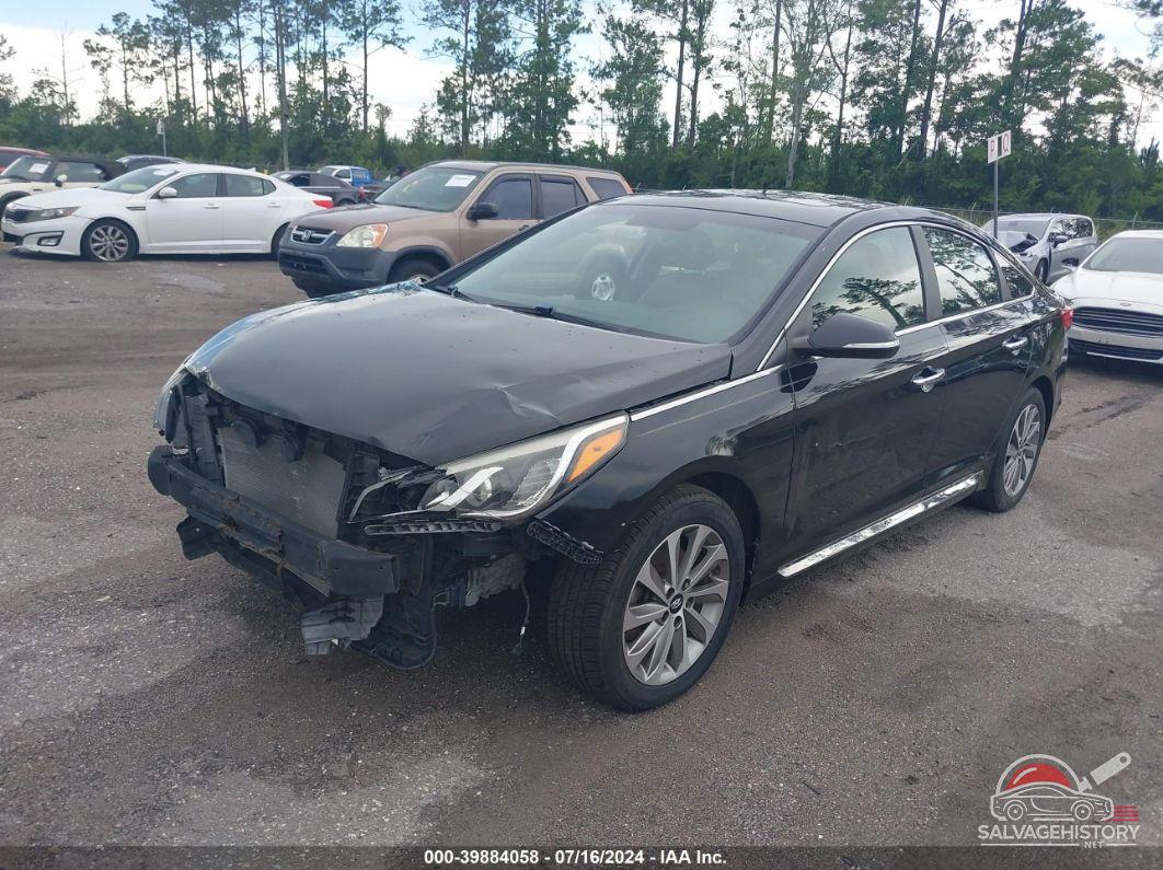 5NPE34AF3HH509389 2017 HYUNDAI SONATA photo no. 2
