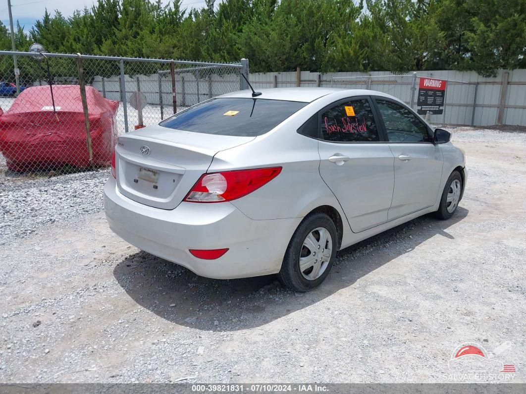 KMHCT4AE3GU004225 2016 HYUNDAI ACCENT photo no. 4